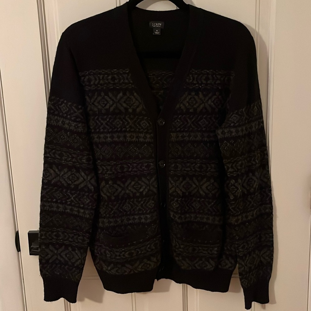 J Crew V-neck button-down cardigan